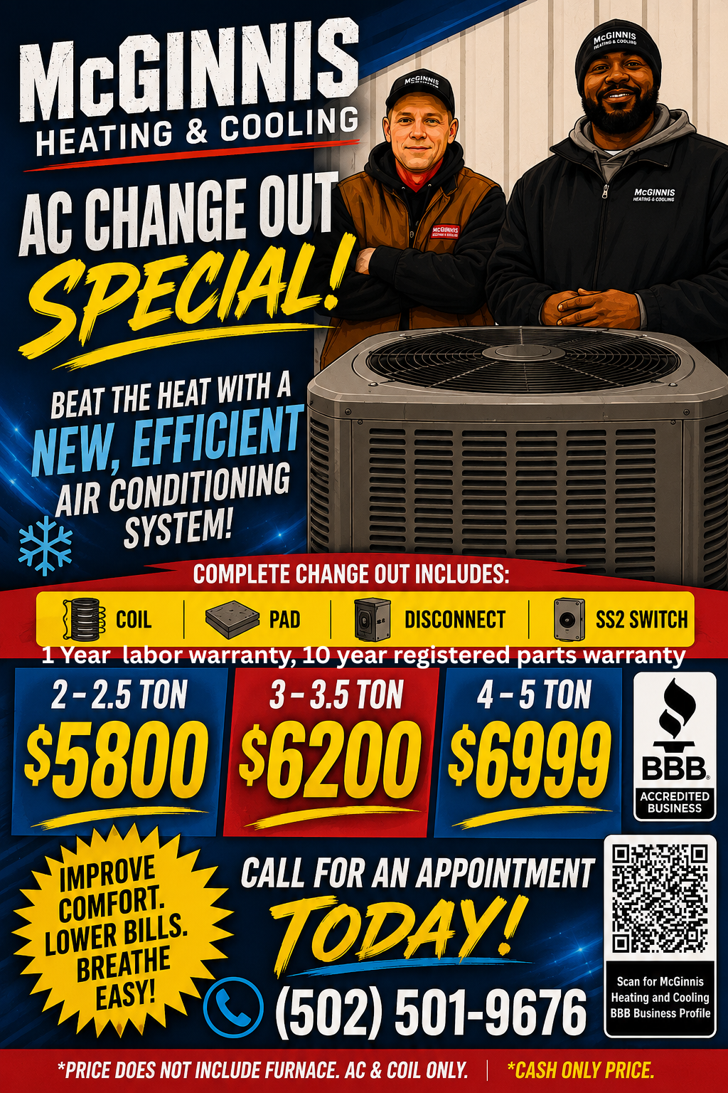 MCGINNIS HEATING AND COOLING